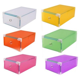 Bộ 6 hộp giầy viền khung sắt cao cấp (mầu ngẫu nhiên) TI 268