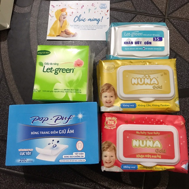 Combo khăn khách đặt