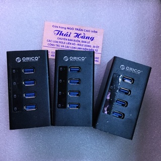 Chia 4 USB của ORICO loại tốt giá 1 chiếc