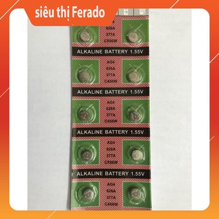 [siêu rẻ] PIN DỰ PHÒNG AG4/AG6/AG10- VỈ 10 VIÊN