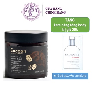 [body] Tẩy Da Chết Cocoon Cà phê Đắk lắk làm sạch da chết Dak Lak Coffee Body Polish 200ml
