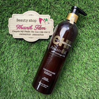 Dầu xả CHI Argan Plus Moringa Oil Conditioner 739ml