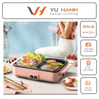 NỒI LẨU NƯỚNG ĐA NĂNG CAO CẤP 2IN1 | Shop Vũ Hạnh