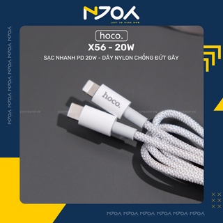 Cáp Sạc Nhanh 20w Hoco X56 Chống Rối Chống Đứt Gãy 1m Cho 13 Pro Max 12 Pro Max 11 Pro Max Njoyshop