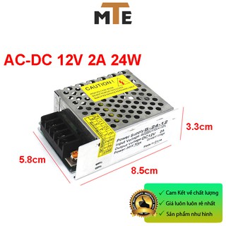Nguồn tổ ong, nguồn led 12V 2A S-24-12