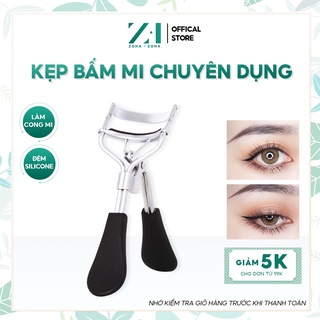 Kẹp bấm mi chuyên dụng có đệm silicon siêu cong ZH-KM01