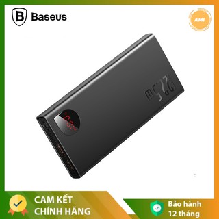 Pin Dự Phòng Baseus - 10000mAh/20000mAh - Có Đèn LED - Hỗ Trợ Sạc Nhanh - Siêu bền - Bảo hành 12 tháng