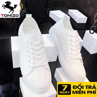 Giày thể thao nam Tonizo OTO đế cao 3cm,da thật phong cách trẻ trung