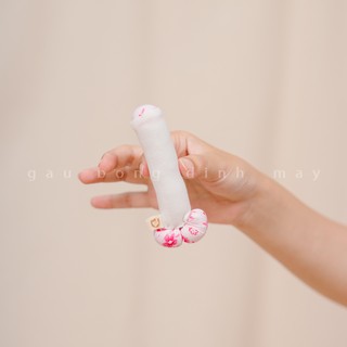 Móc Khoá Bé Ciu Đáng Yêu, Màu Sắc Ngẫu Nhiên - Gấu Bông Đình May, 11-20cm
