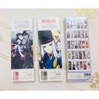 Bộ 36 ảnh bookmark âm dương sư, đánh dấu trang Game âm dương sư