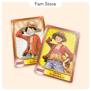 Thẻ nhân vật One Piece Jump Fair (Thẻ đỏ)
