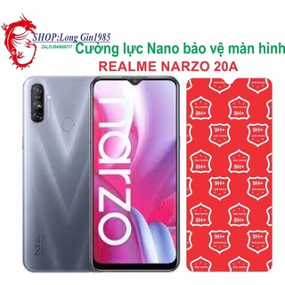 Realme NARZO 20A Cường lực Nano chống va đập chống trầy xước tốt