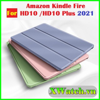 Bao Da Amazon Kindle Fire HD 10 / HD10 Plus 2021 nắp nam châm từ tính