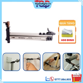 Dụng cụ hỗ trợ đóng đinh bê tông ST15 ST18 tặng kèm hộp đinh, Búa đóng đinh tiện lợi cho dân kỹ thuật xây dựng sửa chữa