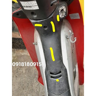 Ốp ống yếm chính ốp ổ khóa wave anpha 110 honda