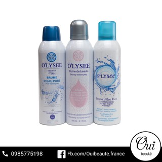 Xịt khoáng O'lysee brume de beaute whitening dành cho mọi loại da 150ml Ouibeaute