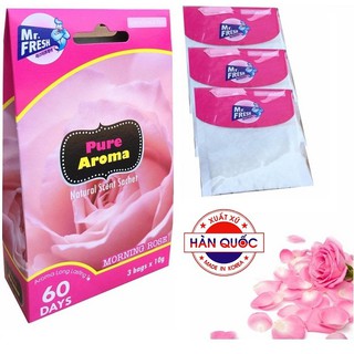 Hộp 3 túi thơm ngàn hoa Mr.Fresh Hàn Quốc (10g/túi)