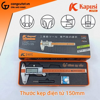 Thước kẹp điện tử 150mm Kapusi