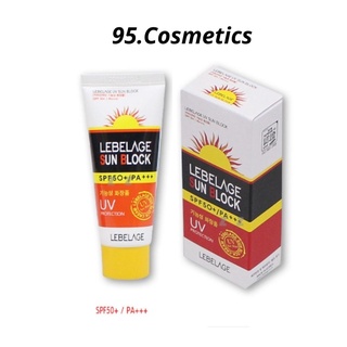 Kem Chống Nắng Lebelage UV Sun Block 30ml SPF 50+/PA++++ Không Bết Dính, Thay Lớp Nền