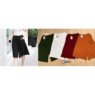 QUẦN CULOTTES ỐNG RỘNG LỬNG VẢI ĐŨI CAO CẤP - QUẦN LỬNG ỐNG RỘNG - TT