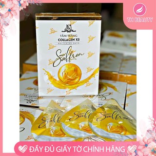 <Thật 100%>  Tắm Trắng Collagen X3 Mix Saffron
