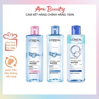 Nước tẩy trang Loreal - L'Oreal Paris 3-in-1 Micellar Water
