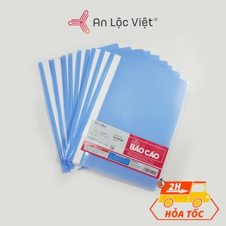 Bìa acco nhựa TQ A4 - Thiên Long A4 (xanh dương)