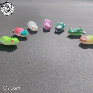 Mồi giả câu lure cá lóc, Nhái hơi Thunder Frog Rabbit hình thỏ  Fujikawa