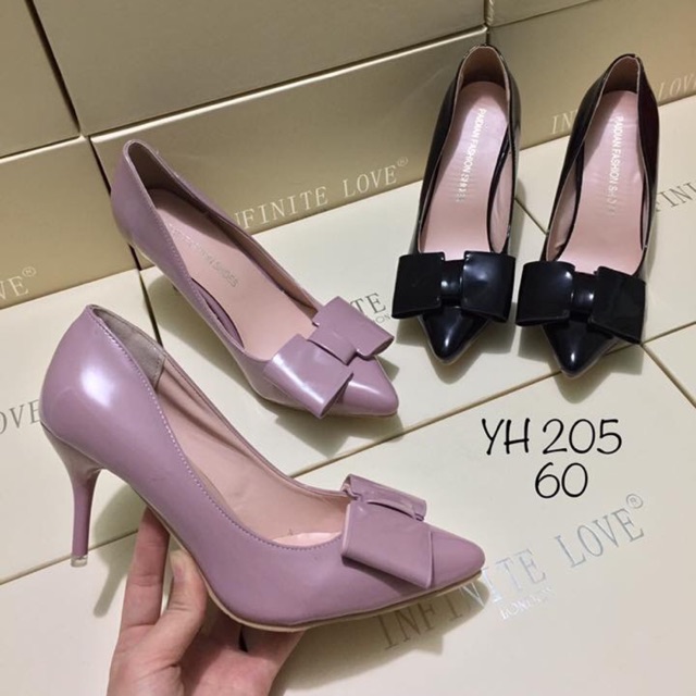 Combo 5 đôi giày nơ đen