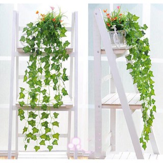 Chùm Lá Giả Treo Tường Cây Giả Thường Xuân Decor Trang Trí Nhà Cửa Dài 90cm DG-59