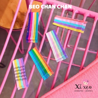 Set 10 kẹp tăm kẹp tăm màu kẹp tóc màu xinh xắn hottrend