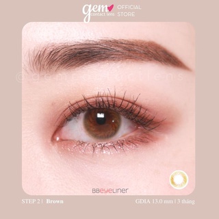 Lens nội địa Hàn STEP 2 BROWN - HSD 3 THÁNG