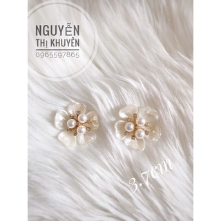 Phụ kiện mạ kim hoa trai to