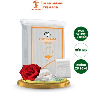 Bông tẩy trang -3 lớp FM Cotton Pads 222 miếng Bông Tẩy Trang nội địa Trung MFBTT1
