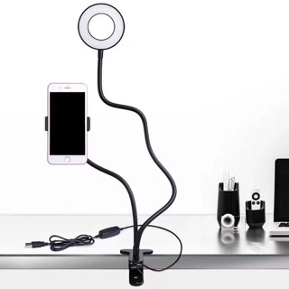 Kẹp 2 trong một kèm đèn Led Livetream mới.