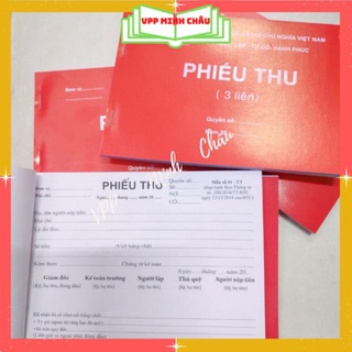 Phiếu Thu / Chi/ Phiếu Nhập/Xuất Kho Khổ A5 2 Liên 3 Liên 100 tờ