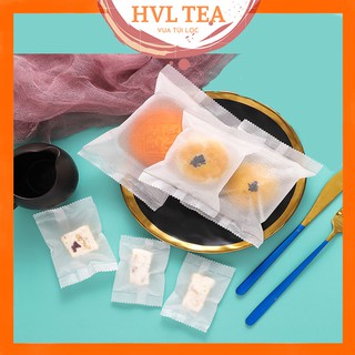 Bao bì đựng trà/ bánh kẹo  Trắng Nhám, hàn nhiệt, 50 túi/sp, túi opp - HVL TEA