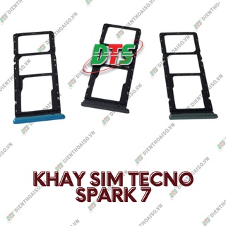 Khay sim Tecno spark 7 / spark 7T đủ màu