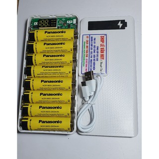 Sạc dự phòng 8 pin sạc nhanh 3.0