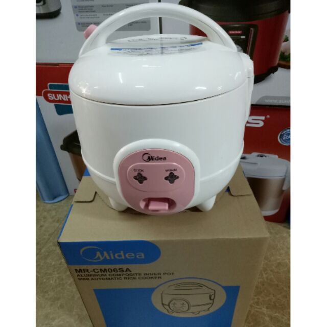 (Chính hãng) Nồi cơm điện Midea 0.6 lít CM06SA