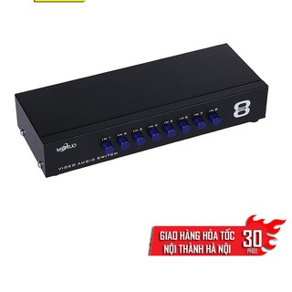 Bộ gộp tín hiệu AV 8 vào 1 ra MT-Viki - Bộ gộp tín hiệu AV 8-1
