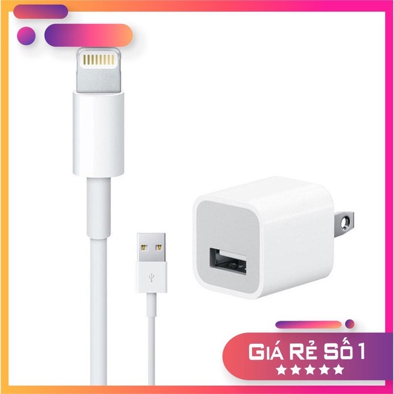 Bộ sạc iphone Zin Box Máy ( SạC ZiN BoX Máy IphOnE)