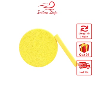 Miếng Mút Rửa Mặt Bọt Biển Dạng Nén - Giao Ngẫu Nhiên Màu