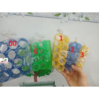 12 Trục uốn lô tạo kiểu cho tóc LÔ GAI