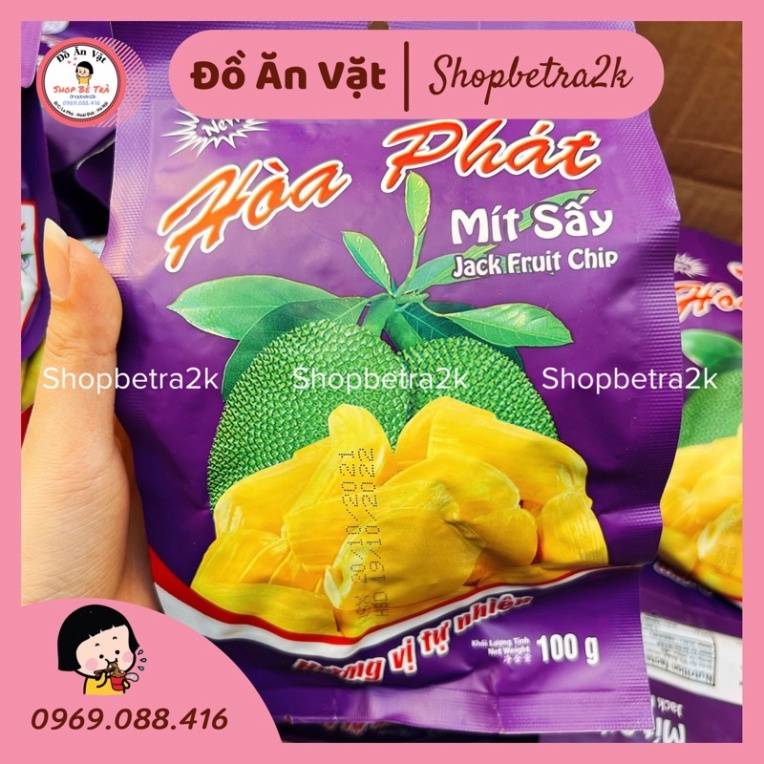 [Xả Kho] Mít Sấy Hoà Phát [gói 100gr]