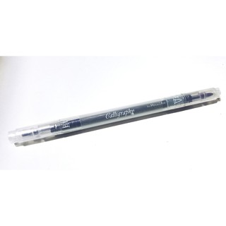 Bút viết thư pháp hai đầu Hernidex Calligraphy Twin- Brush/Chisel Tip - Màu tím (Violet)