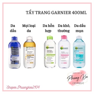 [ HÀNG CÓ SẴN] Tẩy trang Garnier 400ml
