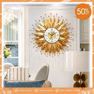 Đồng Hồ Treo Tường, Đồng Hồ Trang Trí Mặt Trời Mã 508