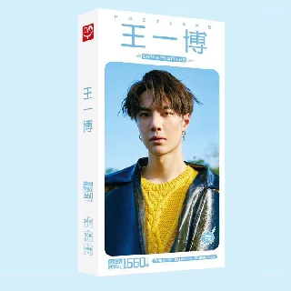 Hộp ảnh Postcard Vương Nhất Bác có lomo sticker tập ảnh in hình