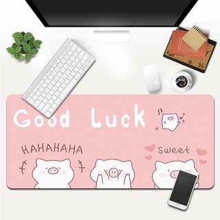Miếng lót chuột Heo con Lucky dễ thương chống nước cực êm